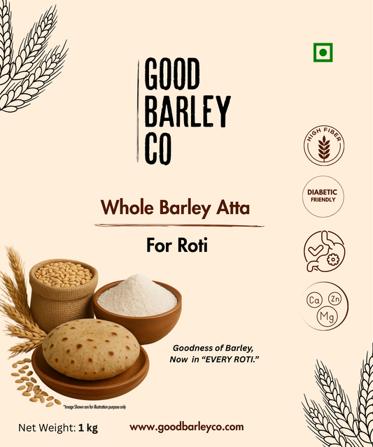 WHOLE BARLEY ATTA - FOR ROTI