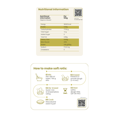 Whole Barley(Jau) Atta - For Roti